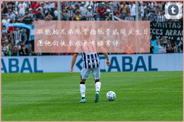 双胞胎兄弟阮景扬阮景威同庆生日愿他们快乐成长幸福常伴